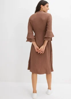 Femme bonprix Robes|Robe en matière texturée