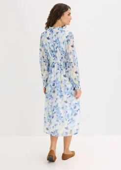 Femme bonprix Tailles Petite|Robe en mousseline