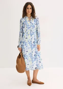 Femme bonprix Tailles Petite|Robe en mousseline