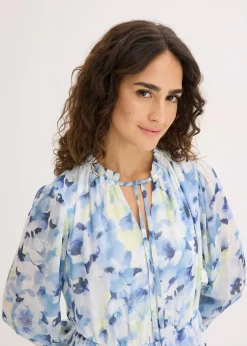 Femme bonprix Tailles Petite|Robe en mousseline