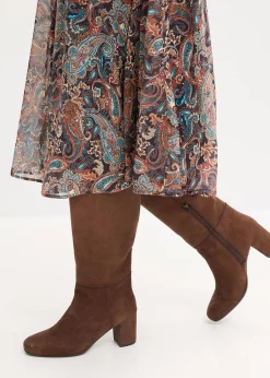 bonprix Robe en mousseline à imprimé paisley|Femme Robes