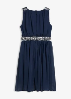 Enfant bonprix Vêtements Enfant|Filles 9-16 Ans·Robes & Combinaisons|Robe en mousseline avec ceinture ornée de sequins