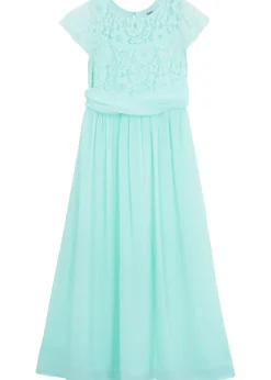 Enfant bonprix Vêtements Enfant|Filles 9-16 Ans·Robes & Combinaisons|Robe en mousseline avec dentelle