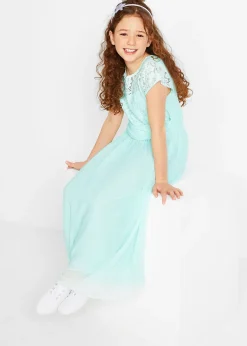 Enfant bonprix Vêtements Enfant|Filles 9-16 Ans·Robes & Combinaisons|Robe en mousseline avec dentelle