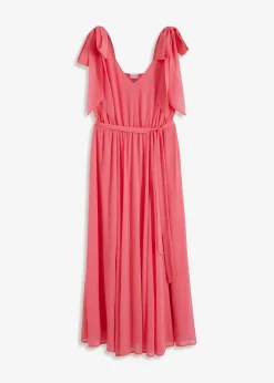 Femme bonprix Mode Festive|Robes|Robe en mousseline nouée sur les épaules