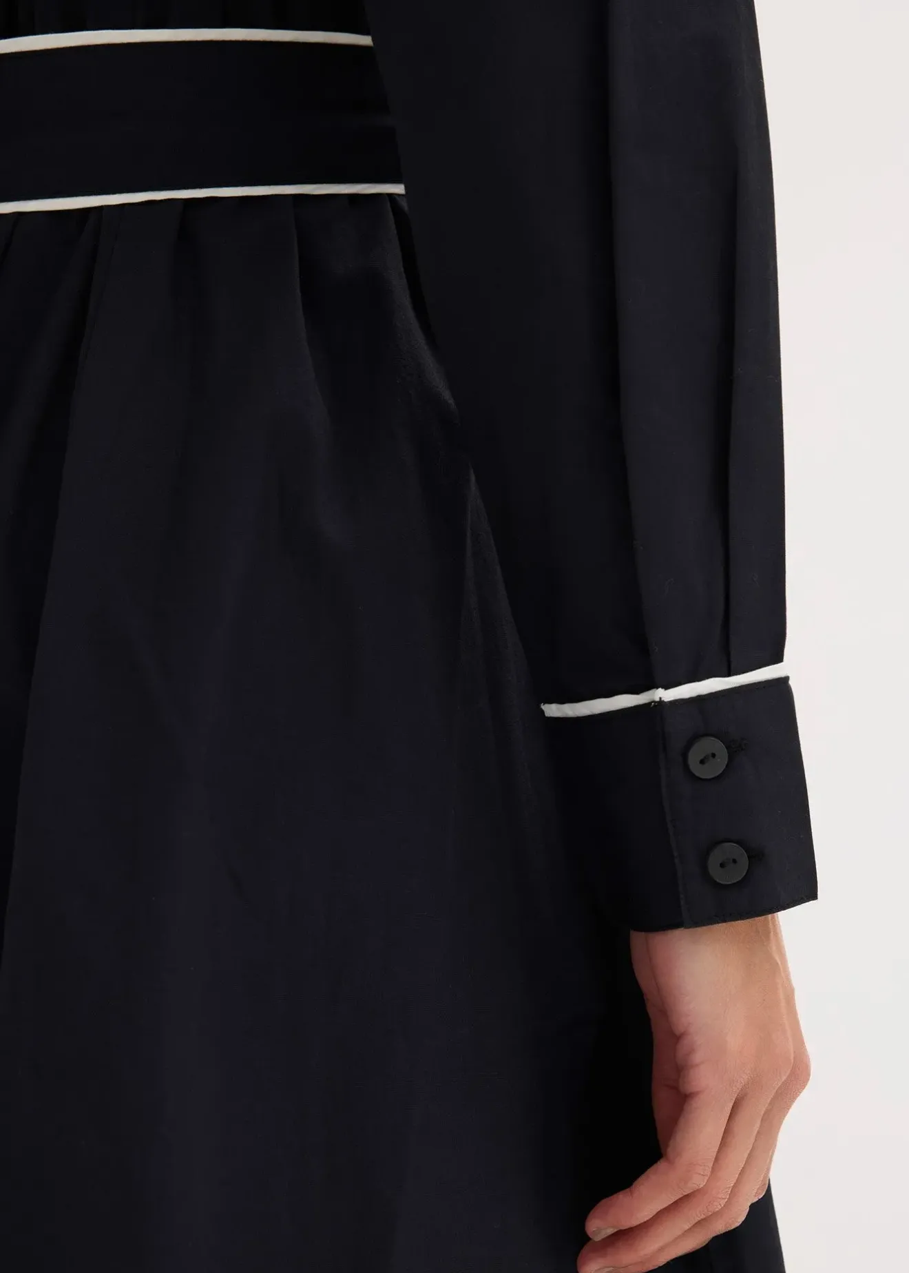 bonprix Robe en popeline de coton, sans repassage|Femme Robes