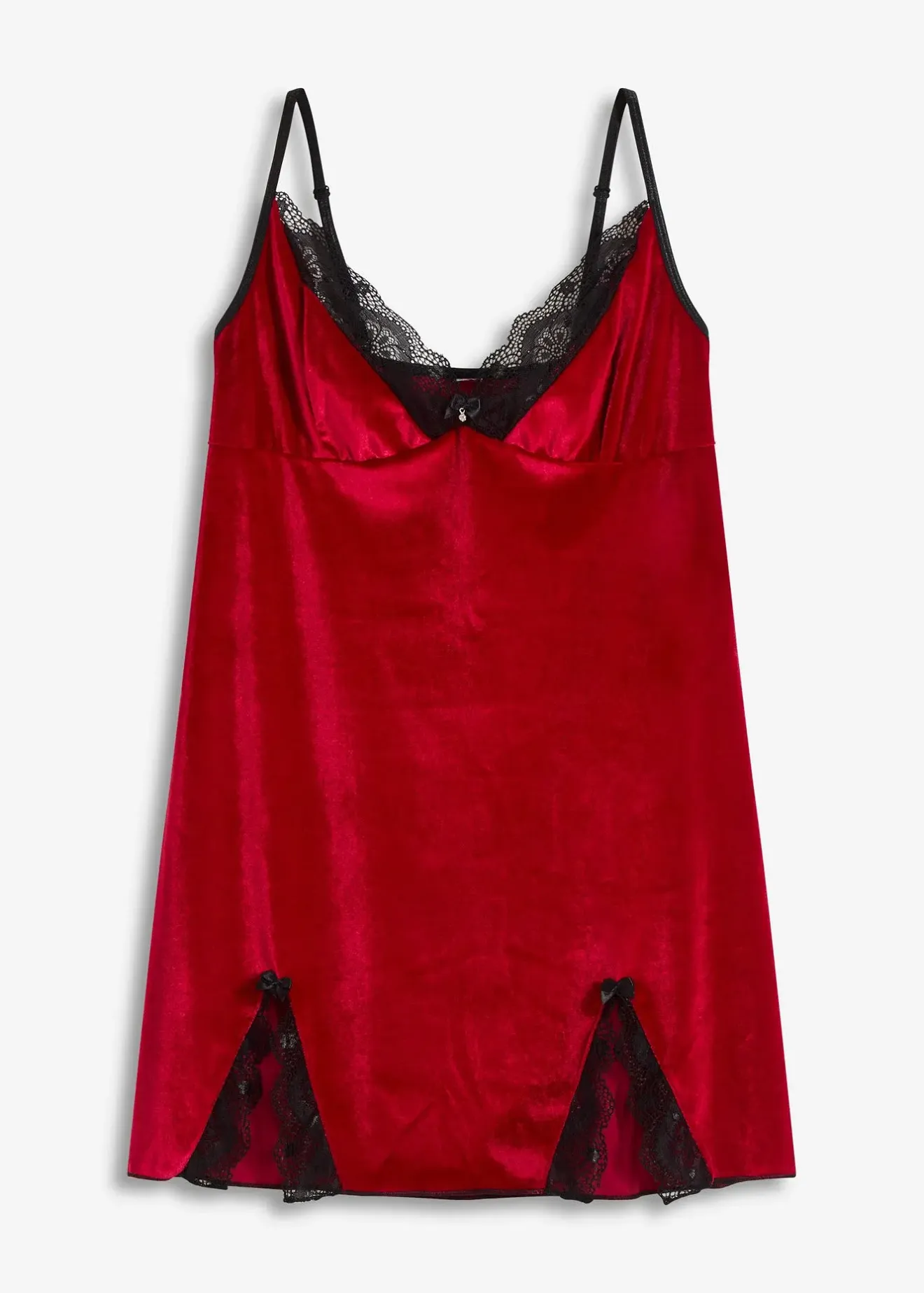 Femme bonprix Guêpières & Déshabillés|Dessous|Robe en velours