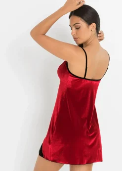 Femme bonprix Guêpières & Déshabillés|Dessous|Robe en velours