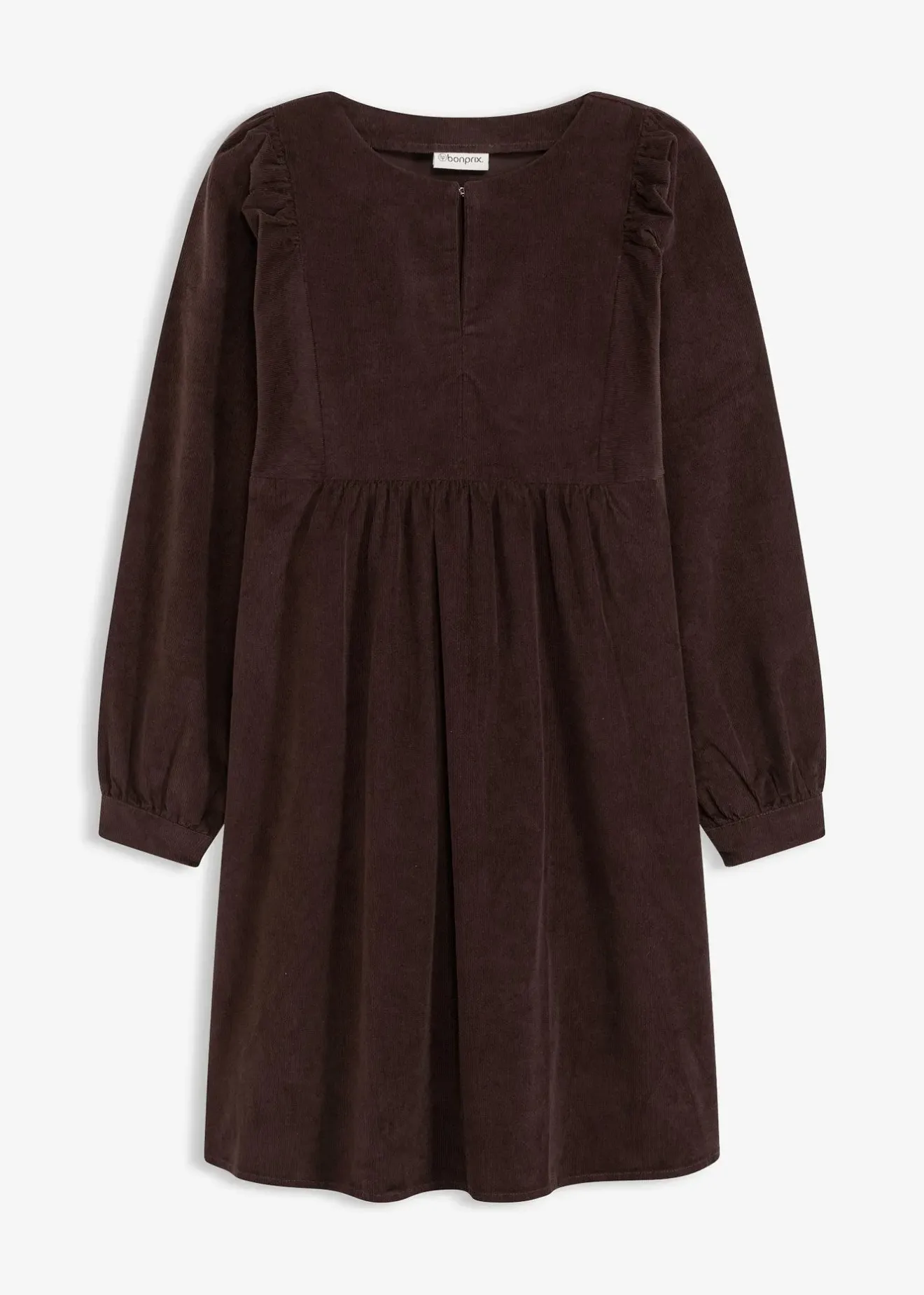 Femme bonprix Robes|Robe en velours côtelé