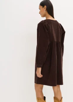 Femme bonprix Robes|Robe en velours côtelé