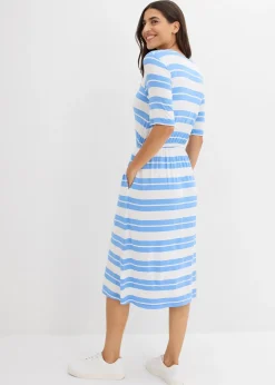 Femme bonprix Robes|Robe en viscose extensible