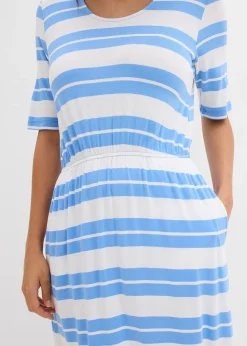 Femme bonprix Robes|Robe en viscose extensible