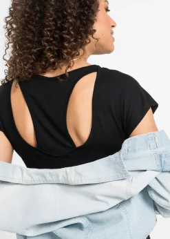 Femme bonprix Tailles Petite|Robe fluide en jersey viscose