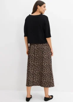 bonprix Robe fluide en jersey viscose|Femme Robes