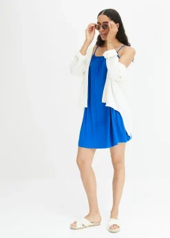 Femme bonprix Robes|Robe fluide en jersey viscose extensible