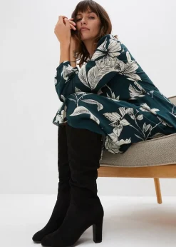 bonprix Robe fluide en viscose|Femme Robes