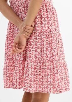 bonprix Robe fluide en viscose à fines bretelles|Femme Robes