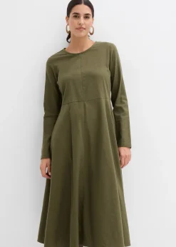 bonprix Robe légère en flanelle 100% coton|Femme Robes