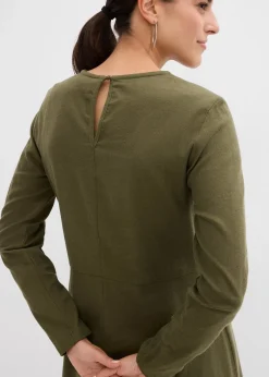 bonprix Robe légère en flanelle 100% coton|Femme Robes