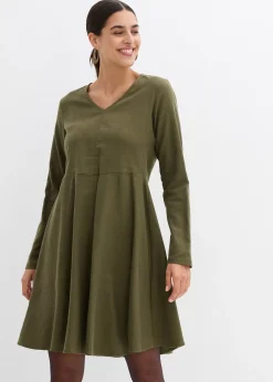 bonprix Robe légère en flanelle 100% coton|Femme Robes