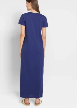 Femme bonprix Basiques|Robes|Robe longue 100% coton