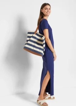 Femme bonprix Basiques|Robes|Robe longue 100% coton