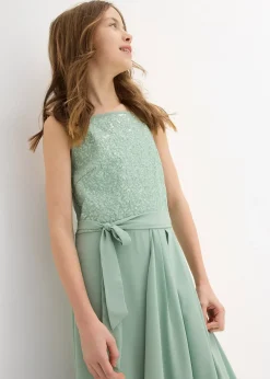 bonprix Robe longue à sequins|Enfant Vêtements Enfant|Filles 9-16 Ans·Robes & Combinaisons