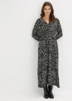 bonprix Robe longue 100% viscose|Femme Robes
