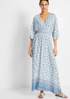 bonprix Robe longue 100% viscose|Femme Robes