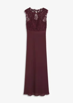 Femme bonprix Mode Festive|Robes|Robe longue avec dentelle
