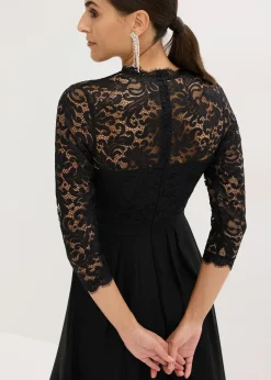 Femme bonprix Mode Festive|Robes|Robe longue avec dentelle