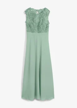 Femme bonprix Tailles Petite|Robe longue avec dentelle