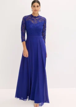 Femme bonprix Mode Festive|Robes|Robe longue avec dentelle