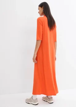 Femme bonprix Robes|Robe longue en matière douce