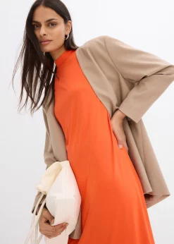 Femme bonprix Robes|Robe longue en matière douce