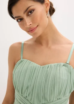 bonprix Robe longue en mesh, avec plusieurs façons de la porter|Femme Mode Festive|Robes