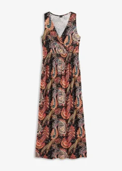 Femme bonprix Robes|Robe longue en viscose douce et extensible