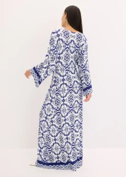 Femme bonprix Robes|Robe longue et douce en jersey viscose