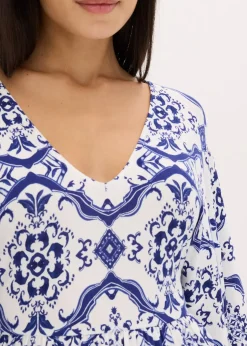 Femme bonprix Robes|Robe longue et douce en jersey viscose