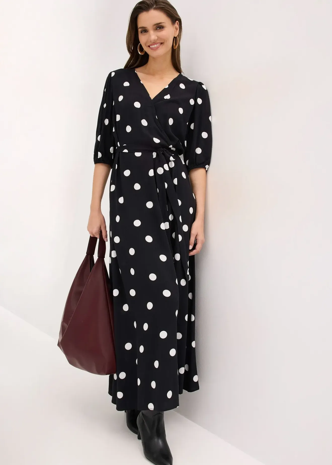 Femme bonprix Tailles Petite|Robes|Robe longue et fluide