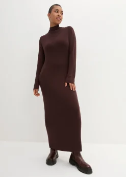 Femme bonprix Maille|Robes|Robe longue et fluide en fine maille