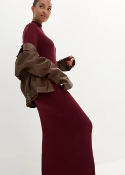 Femme bonprix Maille|Robes|Robe longue et fluide en fine maille