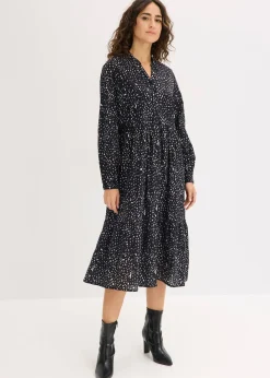 bonprix Robe midi 100% coton|Femme Robes