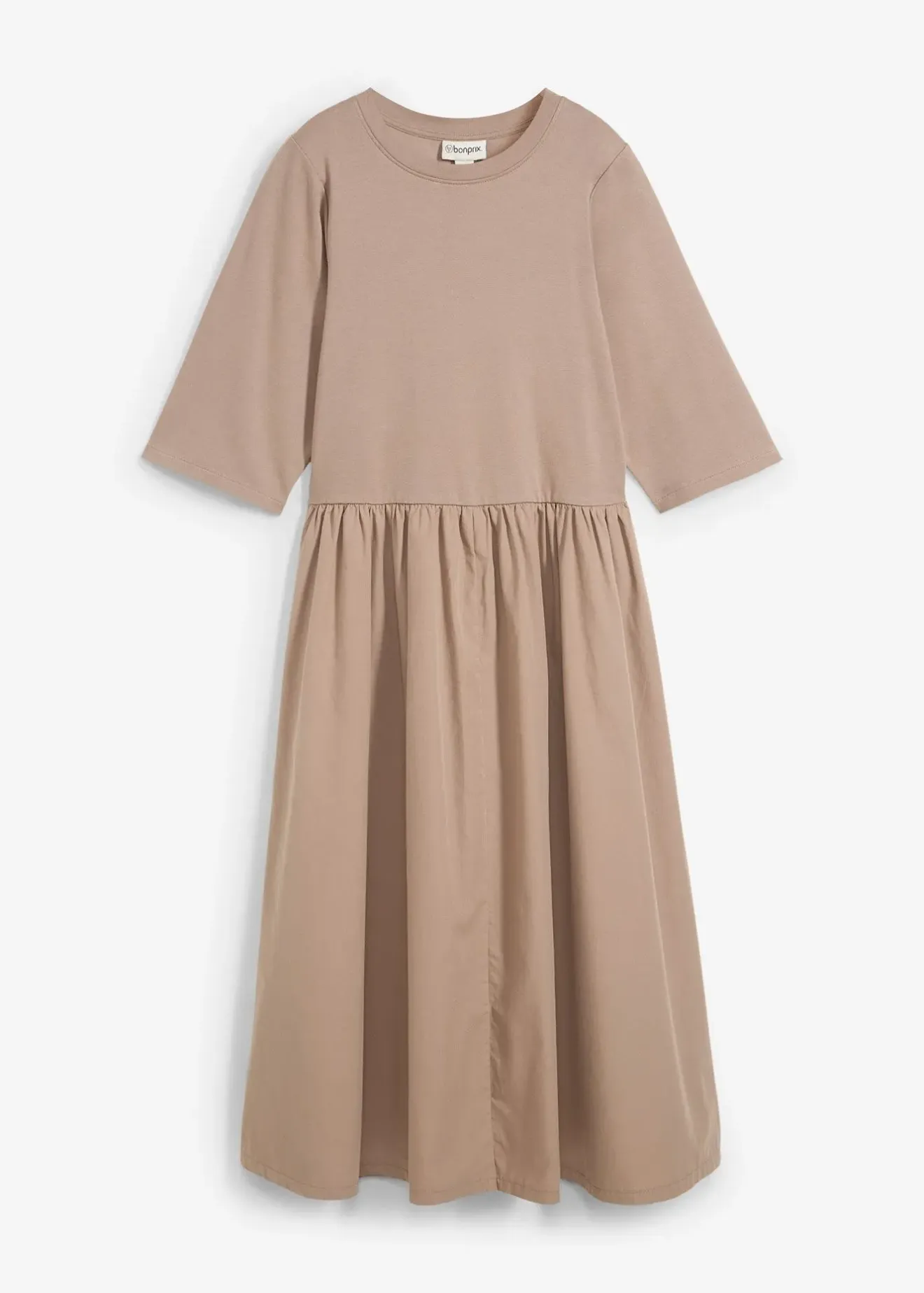 Femme bonprix Robes|Robe midi 100% coton