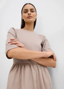 Femme bonprix Robes|Robe midi 100% coton