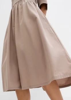 Femme bonprix Robes|Robe midi 100% coton