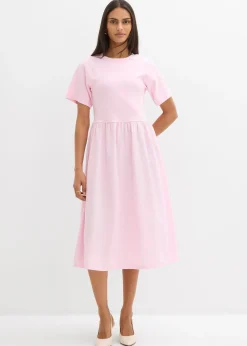 Femme bonprix Robes|Robe midi 100% coton