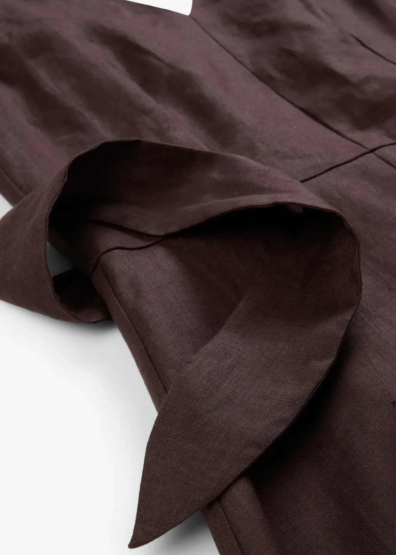 bonprix Robe midi 100% lin|Femme Premium