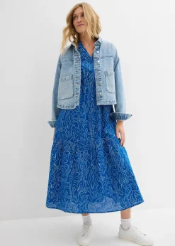 Femme bonprix Robes|Robe midi ample, 100% coton