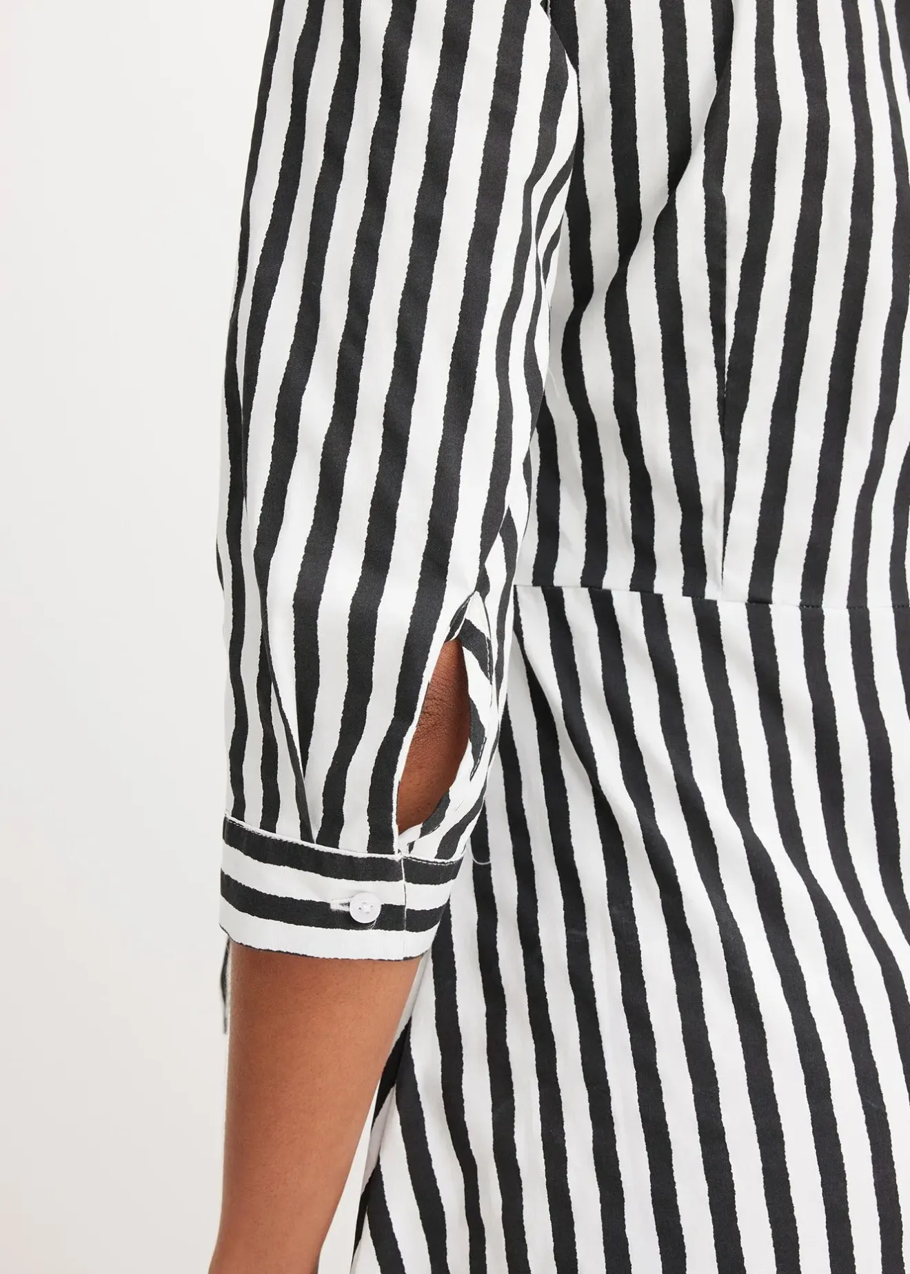 Femme bonprix Robes|Robe midi avec lien à nouer